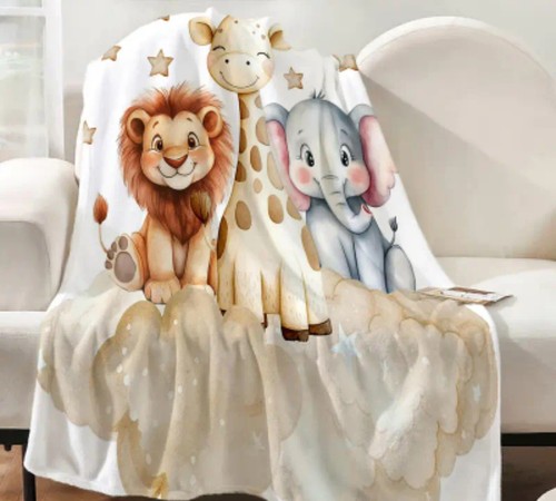 Baby fleece decke - fleece, kuschelweich