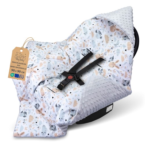 Einschlagdecke babyschale - einschlagdecke,