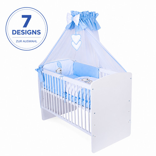 Babybett 120x60 komplettset - 120x60,