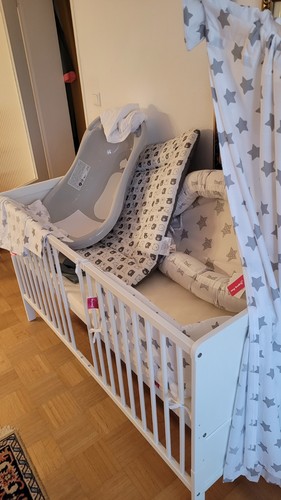 Unbenutztes babybett - unbenutztes, +