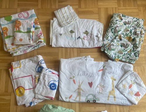 Ikea baby bettwäsche set - 5x,